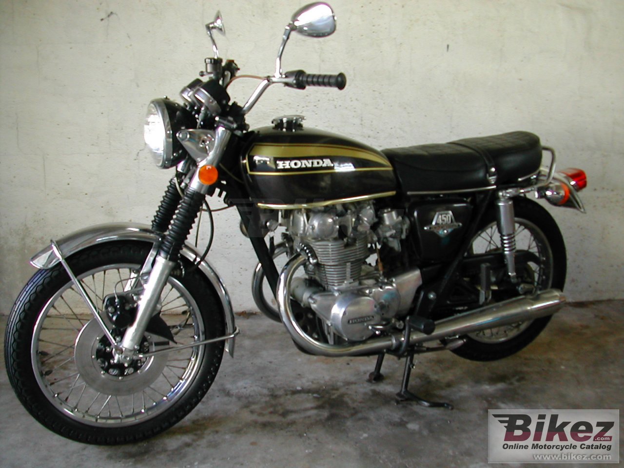 Big nymous user. cb 450 disc picture and wallpaper from Bikez.com
